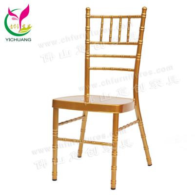 China Wholesale cheap luxury white hotel chair chiavari chair, popular wedding reception chairs for sale