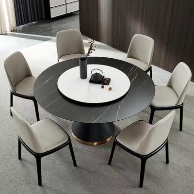 China HYC-TNU10-02 Modern Luxury Marble Dining Tables For Living Room for sale