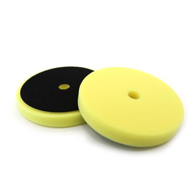 China Medium cutting Yellow car sponge foam polishing pad 7