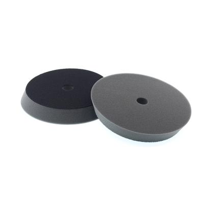 China DURABLE Black 6 inches car care products foam sponge polishing pad bevel buffing pad for sale