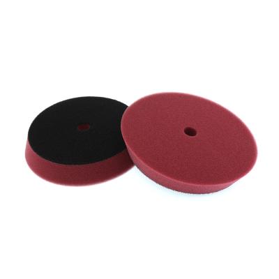 China Polishing Maroon car foam pad buffing 6 inch polishing pads car detailing buffing pad OEM Acceptable for sale