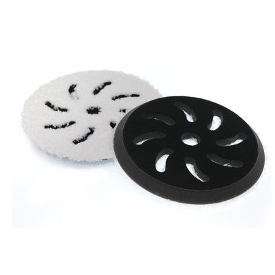 China DURABLE 2022 new design  durable microfiber polishing pad car 6'' disc with foam for sale