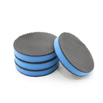 China DURABLE wholesale 3''  car contamination remove medium grade clay foam pad car care products clay bar disc for sale