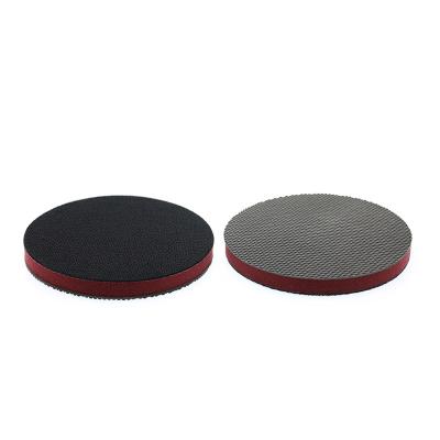 China DURABLE Car care clay disc 6inch 150mm maroon foam car cleaning clay bar pad for sale