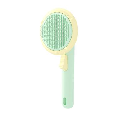 China UFBemo New Design Viable High Quality Pet Dog Cat Hair Brush Self-cleaning Pet Brush for sale