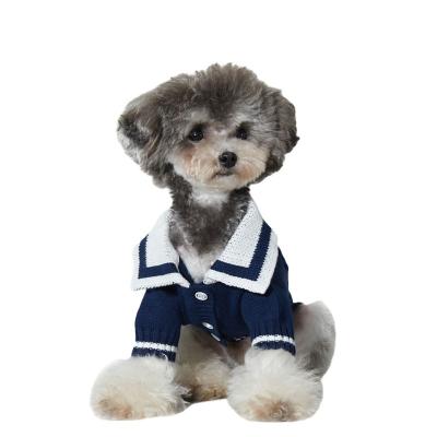 China Wholesale Viable Designer Small Dog Clothes Pet Sweater UFBemo Ropa Para Perro Winter for sale