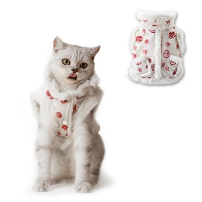 China UFBemo Designer Custom Warm Winter Perro Cat Jacket Small Dog Coats Sustainable Pet Clothes for sale