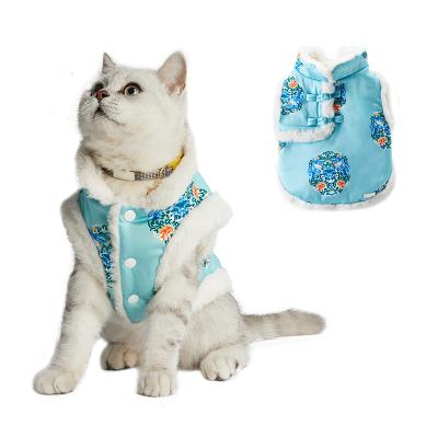 China Luxury Cat Clothes Dog Coat Pet Winter High Quality Soft Warm Viable Wholesale Vest from UFBemo for sale