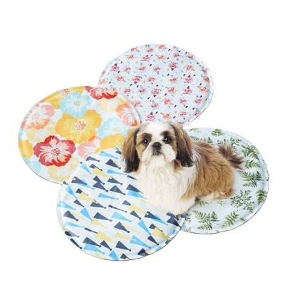 China UFBemo Small Waterproof Animal Cooling Mats For Summer Pet Cooling Cold Mat Pet Ice Pad Gel Sponge Taffeta for sale