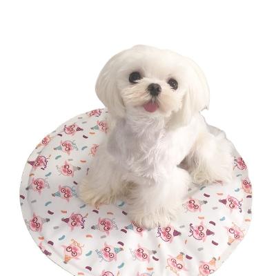 China UFBemo Gel Sponge Cooling Taffeta Waterproof For Small Pet Mat Pet Ice Pad Summer Dog Cat Cooling Mat For Dog Pet for sale