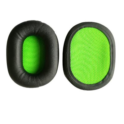 China Replacement Protein Leather Memory Foam Eco-friendly Material Ear Pad Cushions Earpads for Razer Blackshark Pro V1 and V2 Earphone for sale