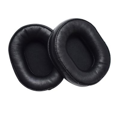 China Eco-friendly Material Replacement Lambskin Earpads Ear Pads Cushion Cover Earpads Earmuff For Denon AH-MM400 Earphone Headset Repair Parts for sale