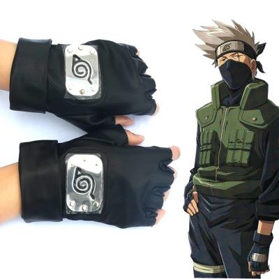 China Fashionable Anime Hatake Kakashi Glovesd Cosplay Costume Props Kakashi Mittens Anime Dress Up Clothing Round Props for sale