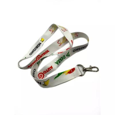 China High Quality Factory Custom Key Chain ID Card Lanyard With Own Logo Polyester Lanyard for sale