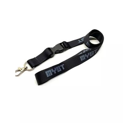 China Key Chain Lanyard With Clip Personalized Lanyards Custom Printed Phone Case Polyester Various Color ID Card Lanyards for sale