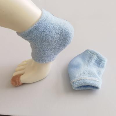 China Knitted Moisturizing SPA Gel Heel Socks For Remoce Cracked Heel Hard Skin Problem for sale