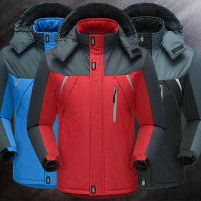 China Breathable Men's Winter Couple Waterproof Windproof Women Padded Jacket Winter Climbing Coat for sale