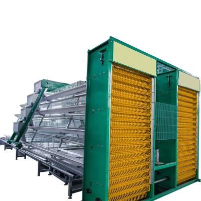 China Factory Price Easy Setup Poultry Farm Uganda Layer Farm Automatic Chicken Cage For Sale for sale