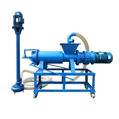 China Animal Waste Pig Cow Chicken Manure Fertilizer Machine Extruder Dryer Dewatering Solid Liquid Separator For Animals for sale