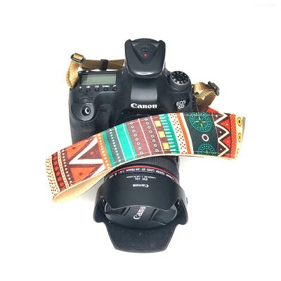 China Fashionable wholesale custom thermal printing camera neck strap fit for universal camera for sale