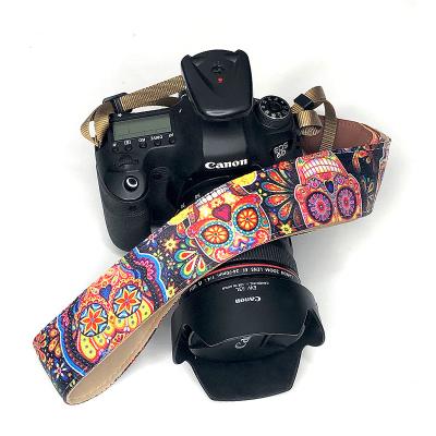 China Fashionable Factory Direct Custom Heat Transfer Printing Camera Neck Strap for sale