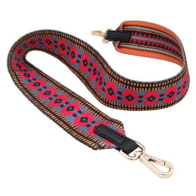 China Double Sided Pattern Navajo Guitar Bag Strap for sale