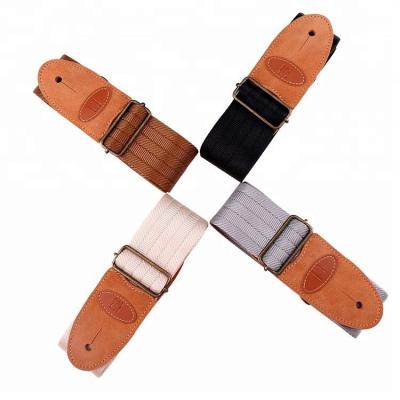 China Fashionable Guitar Accessories, Factory Supply High Quality Custom Nylon Vintage Acoustic Guitar Bass Strap for Guitar Bass for sale