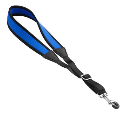 China Durable Saxophone Neoprene Padded Comfortable Blue Saxophone Neck Strap Saxophone Belt for sale