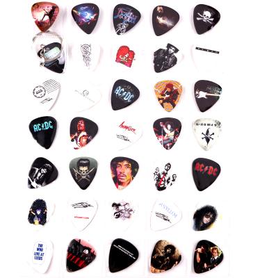 China Fashionable Wholesale High Quality Custom Celluid Guitar Picks for sale