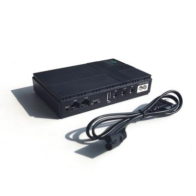 China 8800mAh / 10400mAh Batterijcapaciteit Home Router Ups Voor Modem En Routers Te koop