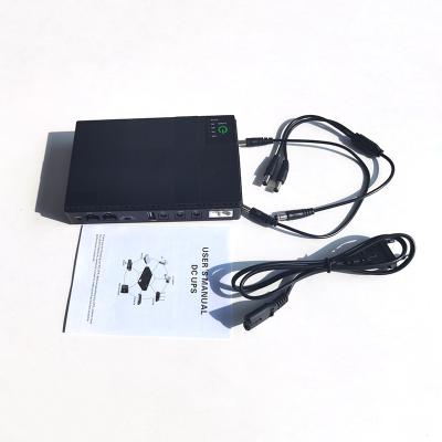 China Gleichspannungs-Mini-Ups 12v 9v 0.6a Router-Ups für Modem-Stromversorgung 10000mah zu verkaufen