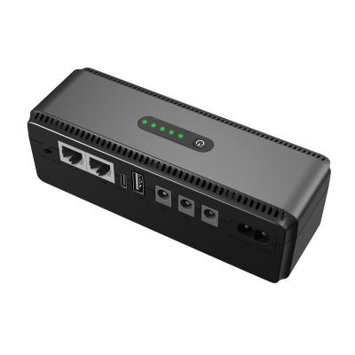 China IP CCTV Mini DC Ups For Wifi Router Mini UPS 220v 8800mAh-10400mah Selected for sale