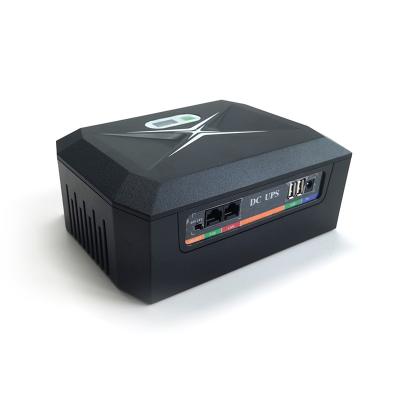 Chine Smart Mini UPS 60w Capacité électrique Smart Ups alimentation pour modem / caméra de vidéosurveillance IP à vendre