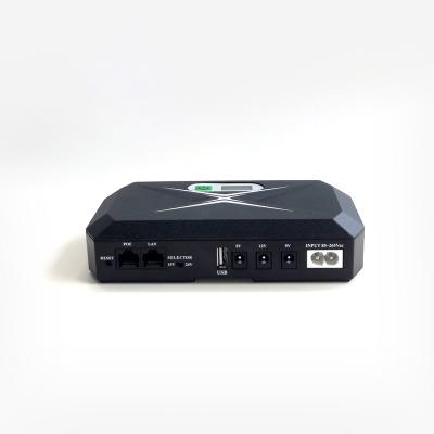 China Mini-UPS für Wi-Fi-Router und Modem Ausgang 5VDC/9VDC/12VDC Stromversorgung zu verkaufen