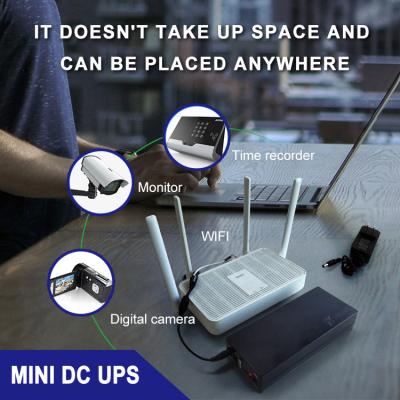 Chine Mini Dc Ups pour le routeur Wifi 20000mah Smart Mini UPS pour la maison avec batterie à vendre