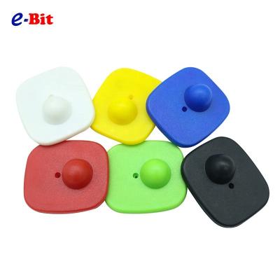 China Anti-theft Accessories Mini Square Hard Tag Label of e-bit 8.2Mhz EAS Security Equipment System of Supermarket/Pharmacy/Shoe Store etc. for supermarket clothing store for sale