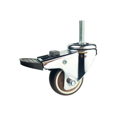 Κίνα 275lbs Loaded Capacity Plate Casters For Commercial προς πώληση