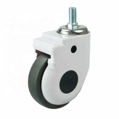 中国 3 Inch Medical Plate Casters 275lbs Load Capacity Precision Ball Bearing Nylon Bracket 販売のため