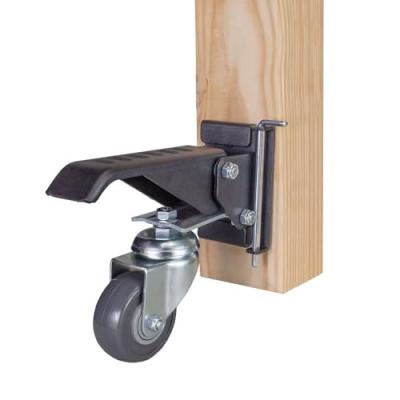 中国 Smooth Workbench Heavy Duty Retractable Side Mount Casters With High Load Capacity 販売のため