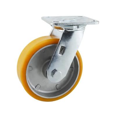 China Heavy Duty Steel And Aluminum Caster Wheel With Up To 5 000 Lbs Load Capacity for sale