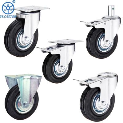 China Heavy Duty Industrial Swivel Plate Casters for sale