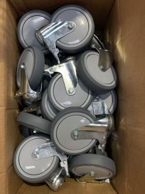 China Heavy Duty Trolley Cart Caster Wheels With 200-500kg Load Capacity for sale