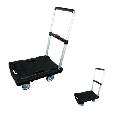 China Folding Platform Trolley 150kg , 653x415mm Portable Platform Trolley for sale