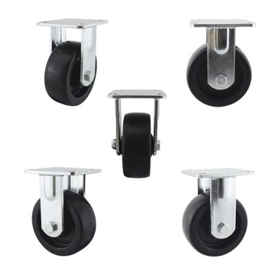 China 125mm 350kg Capacity Platform Trolley Heavy Duty Casters Wholesale Industrial Caster for sale