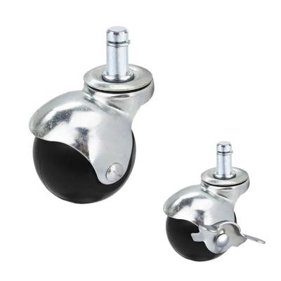 China el apretón Ring Stem Swivel Ball Caster de 11x22m m rueda la capacidad 25kg en venta