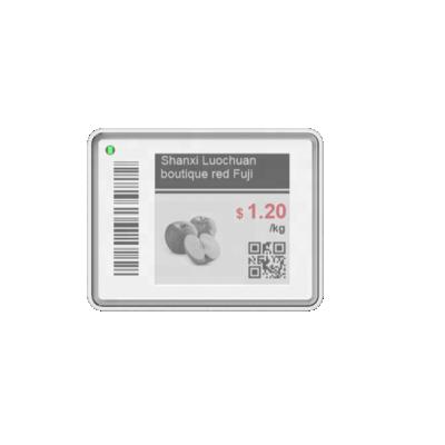 China Electronic Supermarket 1.54 Inch Electronic Shelf Label ESL1.54 ESL Price Tag for sale