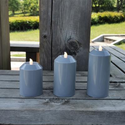 China IP44 Outdoor Waterproof Battery Cable Flameless Candles for sale