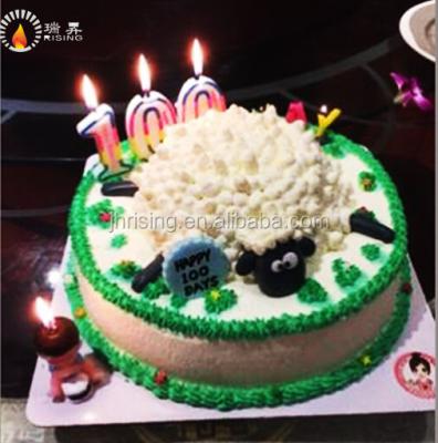 China Birthday Numbers Remote Control Candles for sale