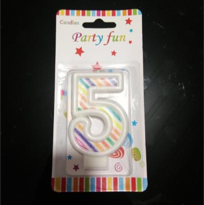 China Wholesale Remote Control Birthday Number Candles for sale