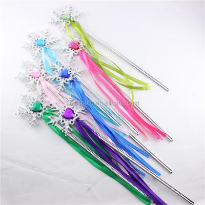 China Frozen Plastic Snowflake Magic Wand for sale